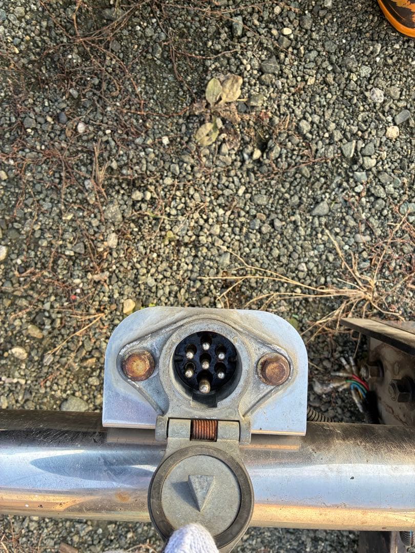 軽トラ　軽トラック　ヒッチメンバー　51キャリーにて使用スクラム三菱スズキヒッチ