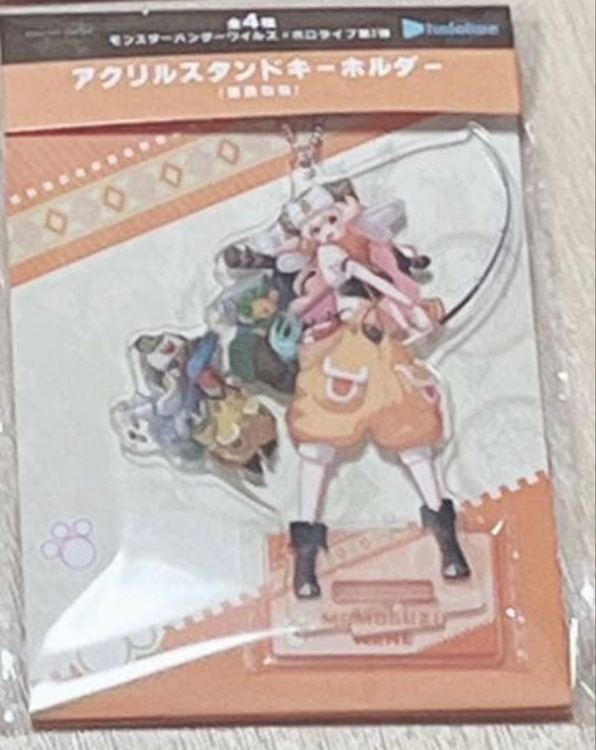 モンスターハンターワイルズ×ホロライブ5期生 アクリルスタンドキーホルダー