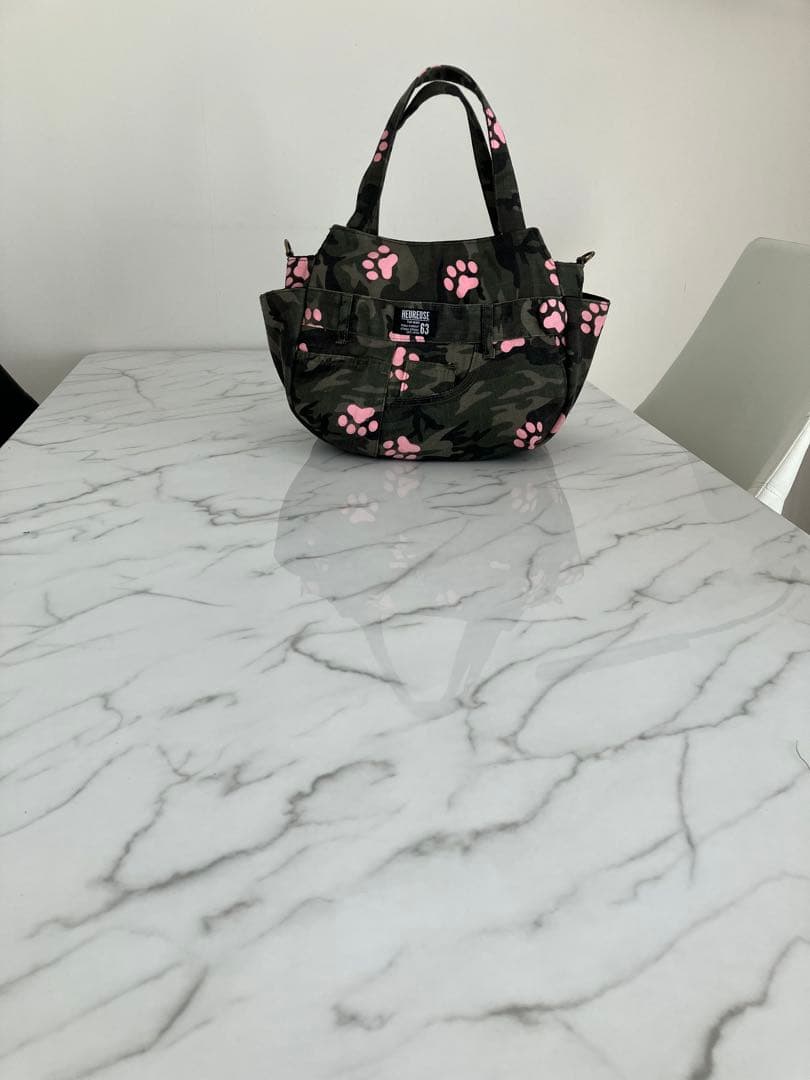 1040 ローザ　デニムリメイクバック　ハンドメイド