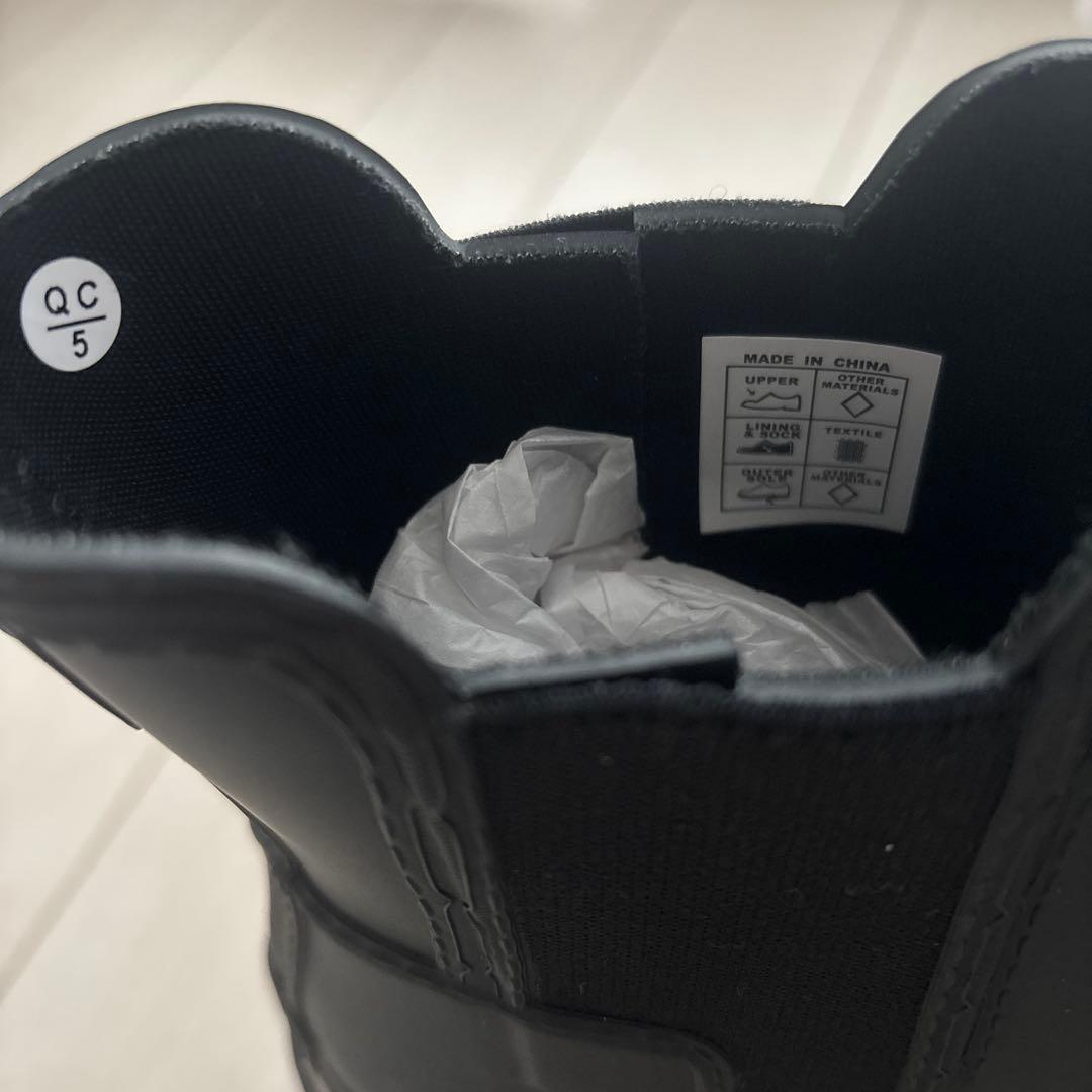 [新品] Hunter レインブーツ 黒 25cm