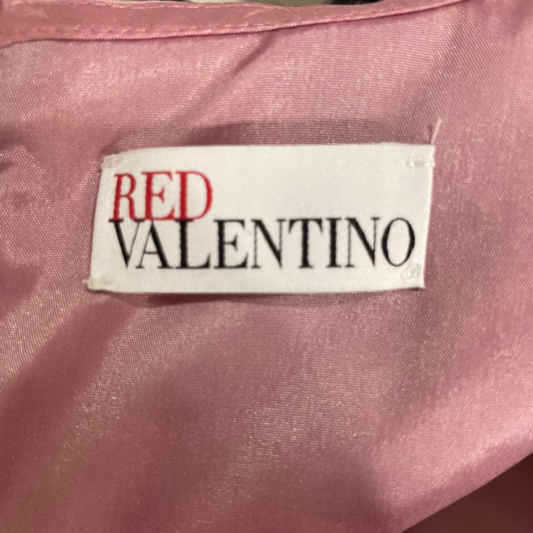【美品】RED VALENTINO ピンク ワンピース フラワープリント
