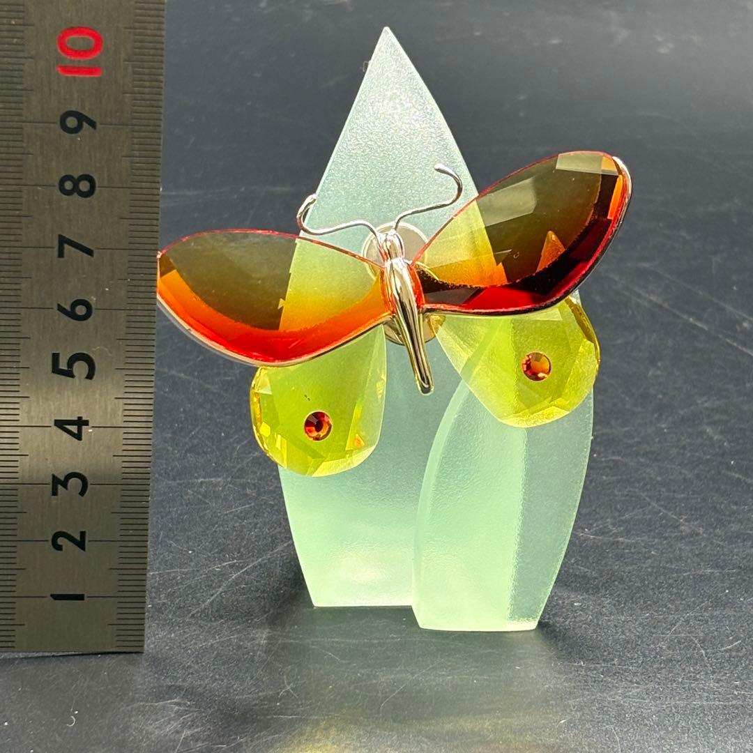 箱付き　スワロフスキーバタフライ アーボリア ファイア オパール 　no.175