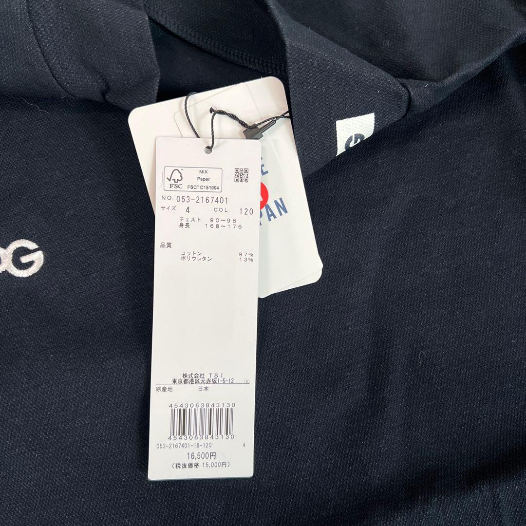 パーリーゲイツ　ドライモックネックシャツ　サイズ4