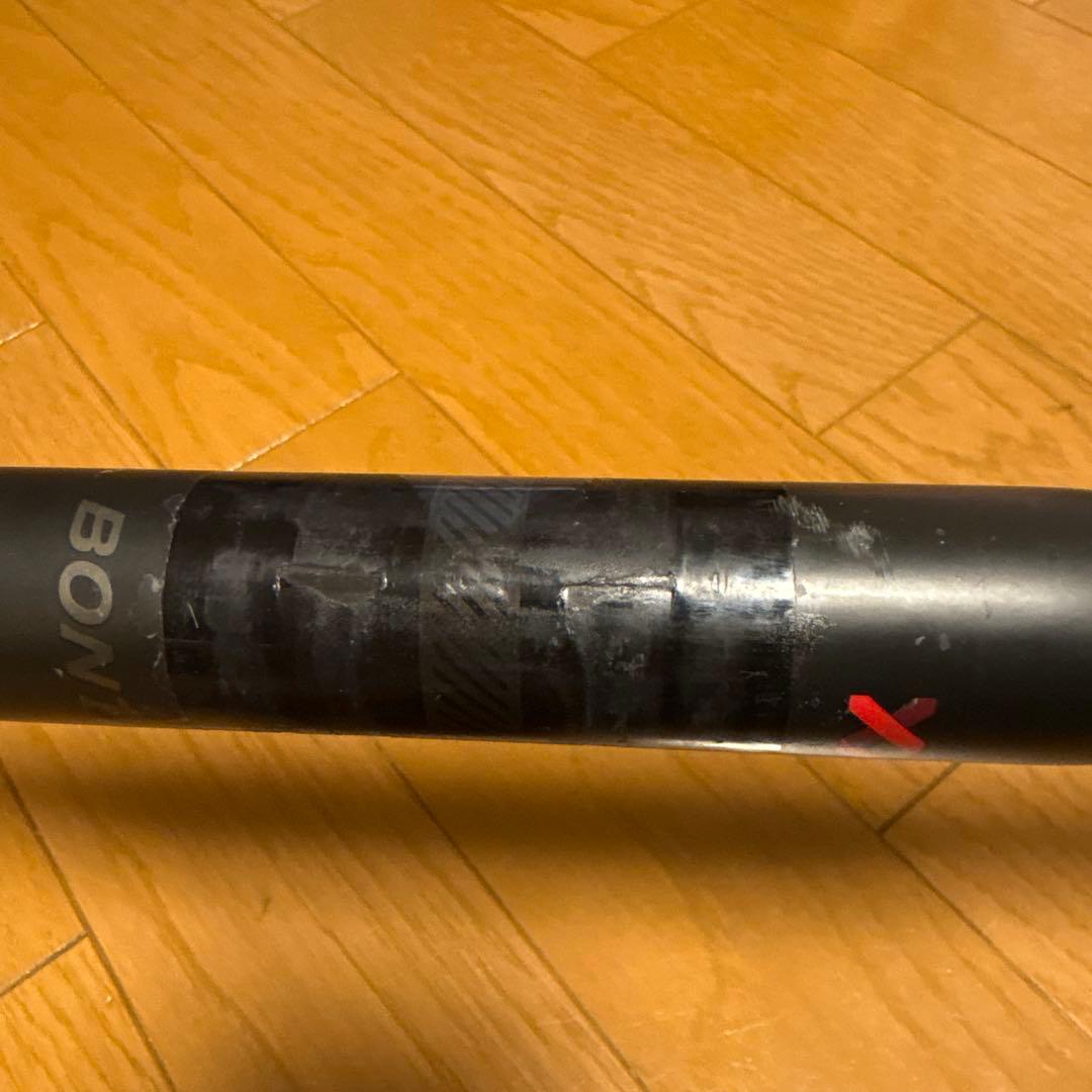 ボントレガーXXX VR-C カーボンハンドル クランプ痕、凹みあり