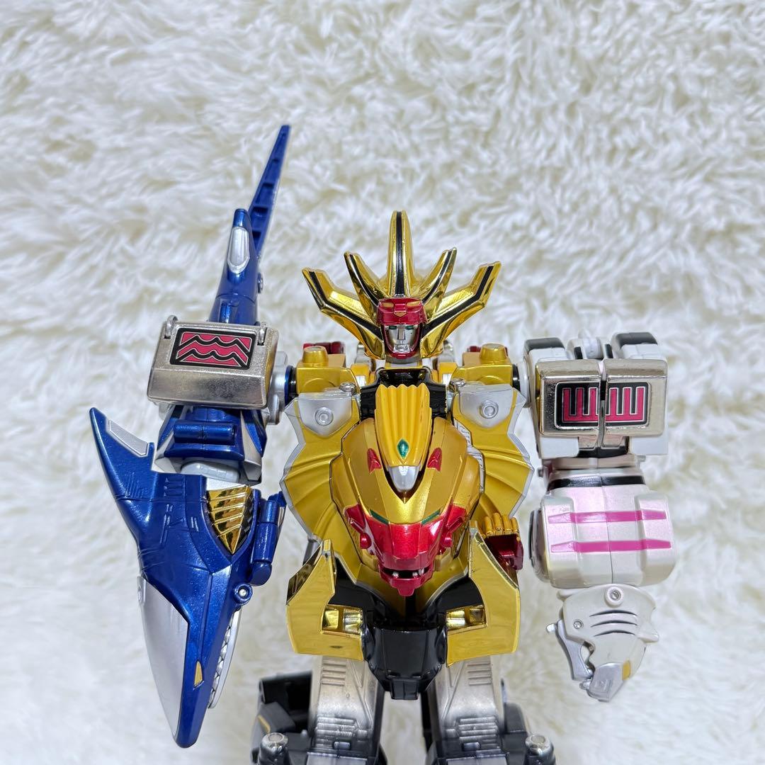 【台座付】百獣戦隊ガオレンジャー DX超合金 GD-21 百獣合体 ガオキング