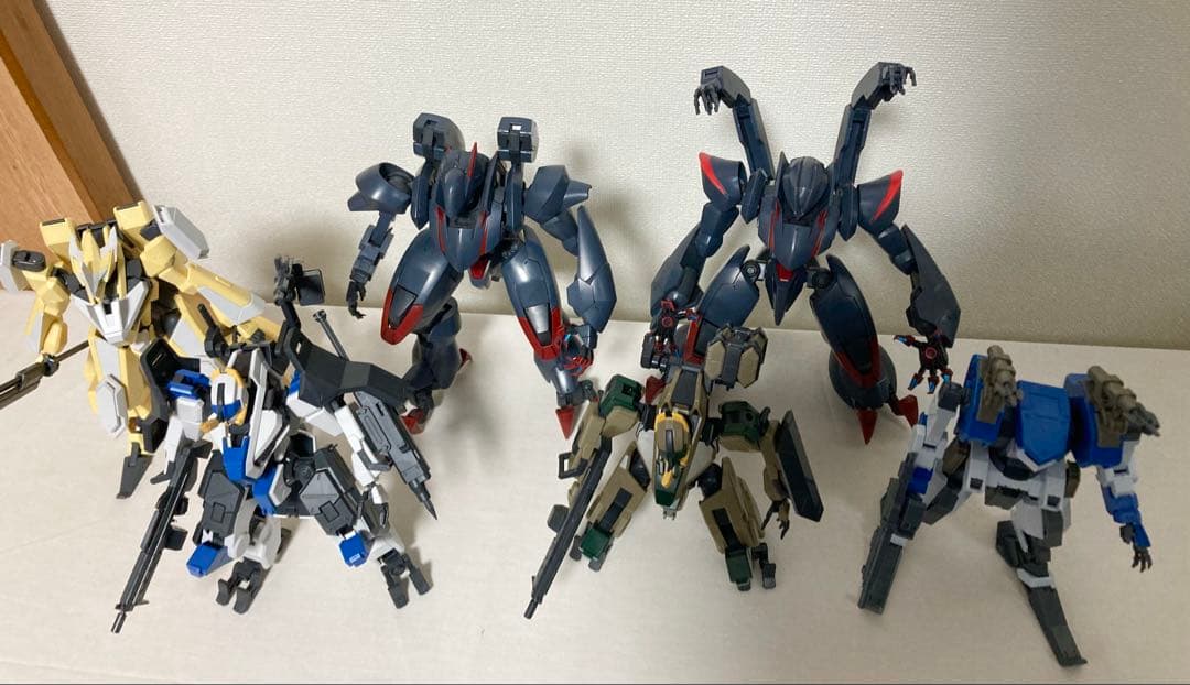 プラモデル　境界戦機HG まとめ売り 未組み立て 組み立て済み　セット