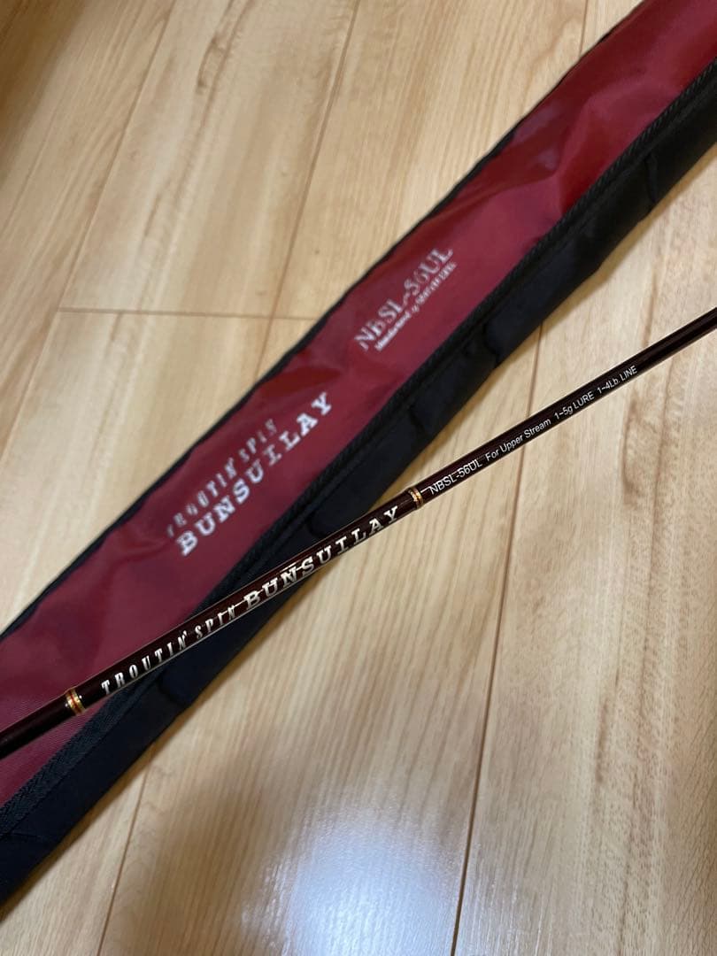 スミス SMITH トラウティンスピン ブンスイレイ 56UL 渓流 エリア