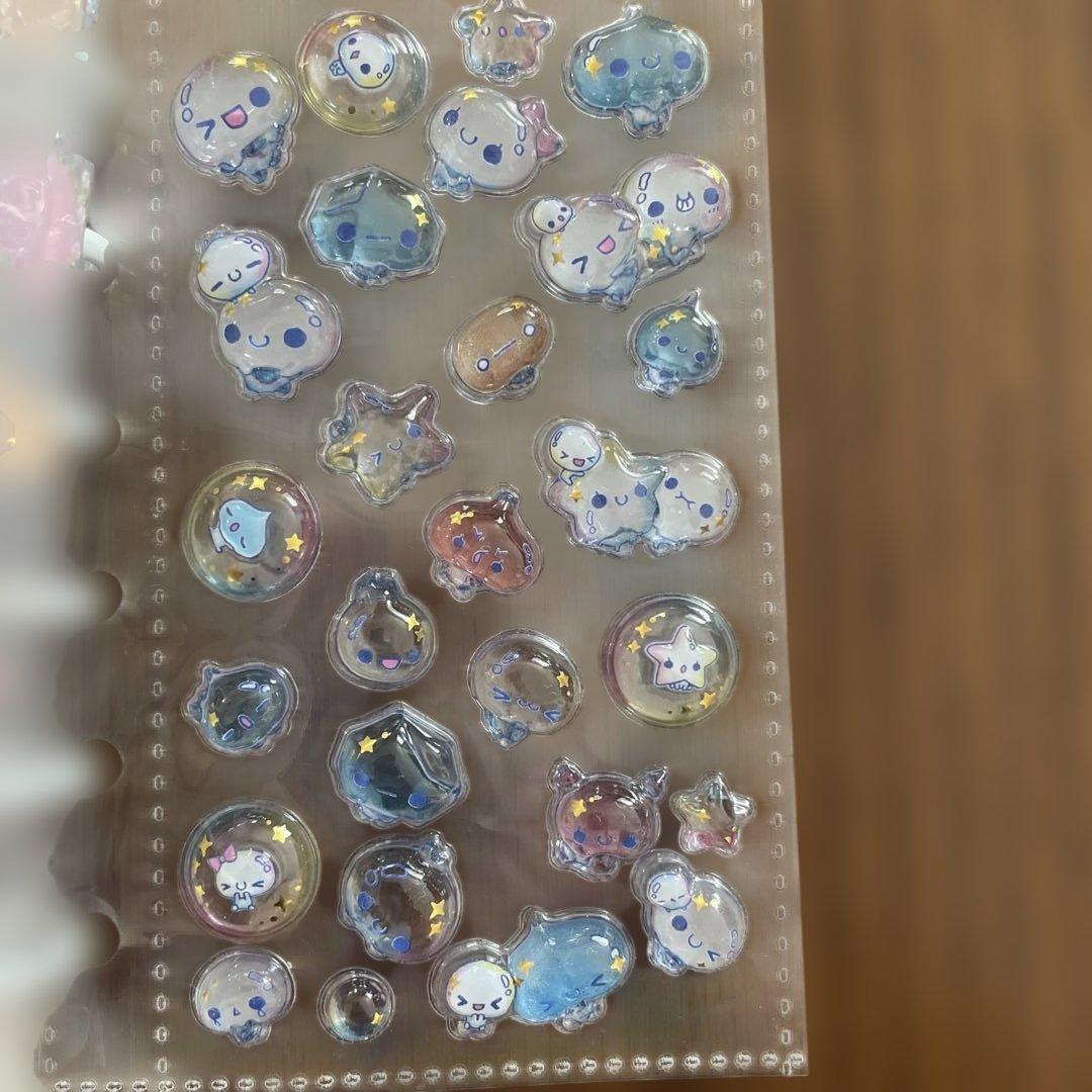 シール帳完成品　ボンボンドロップシール　たまごっち