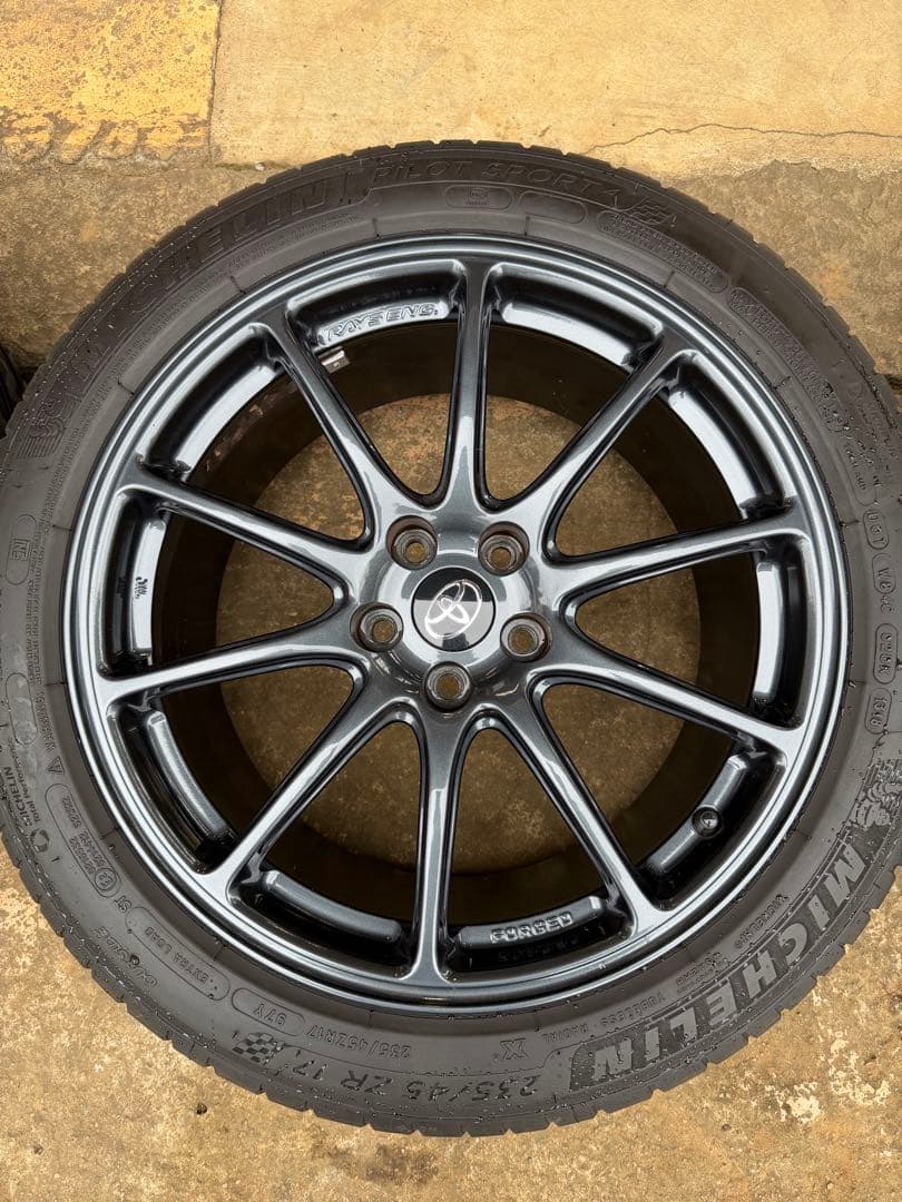 GRアルミホイール（鍛造軽量RAYS製）　86 zn6