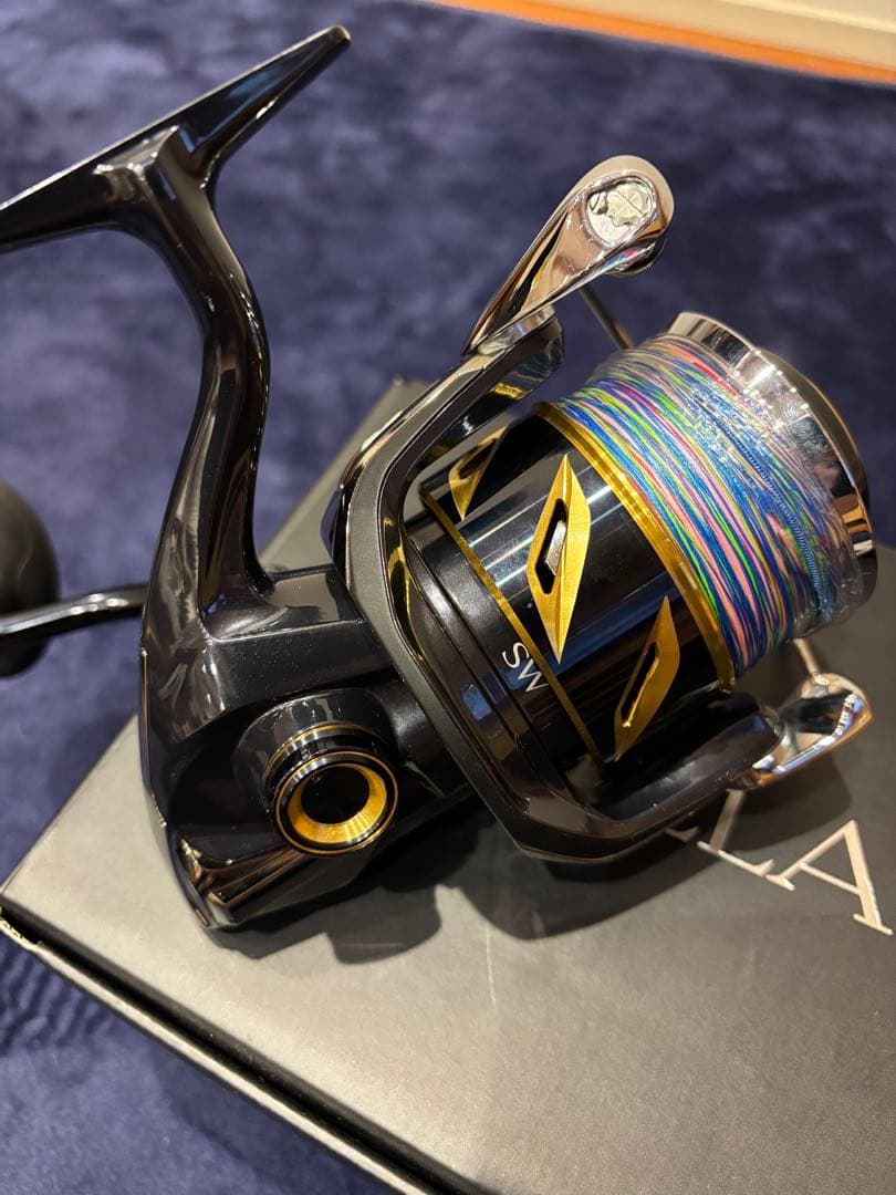 極美品　シマノ 22 STELLA SW 10000HG 未使用ライン付き