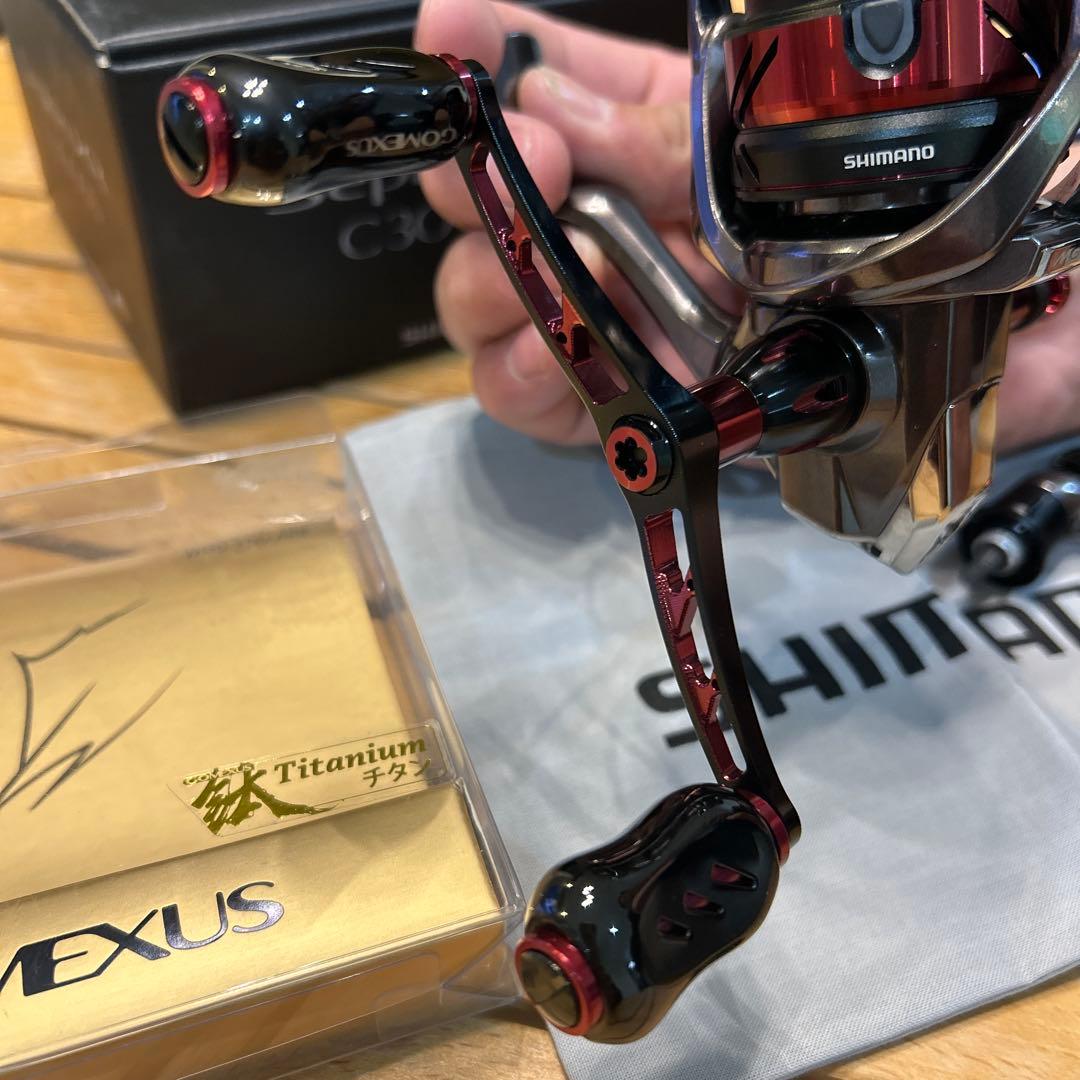 セフィアXR C3000S スピニングリールとゴメクサスパーツ