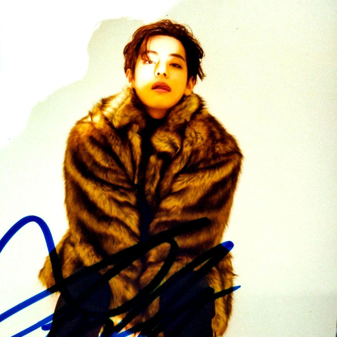 セール中…V直筆サイン入り2Lサイズ写真…BTS…防弾少年団　30