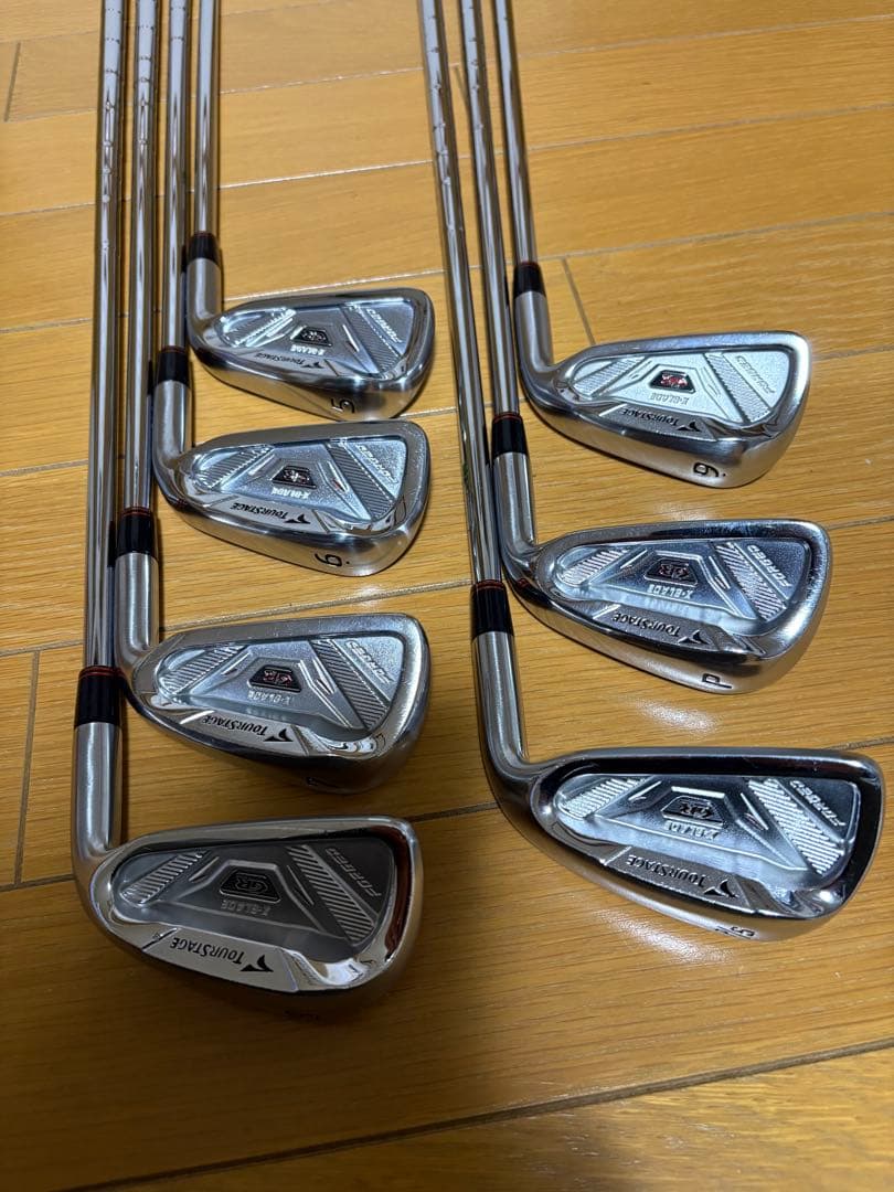 ツアーステージ X-BLADEGRフォージドアイアン5-A 7本セット