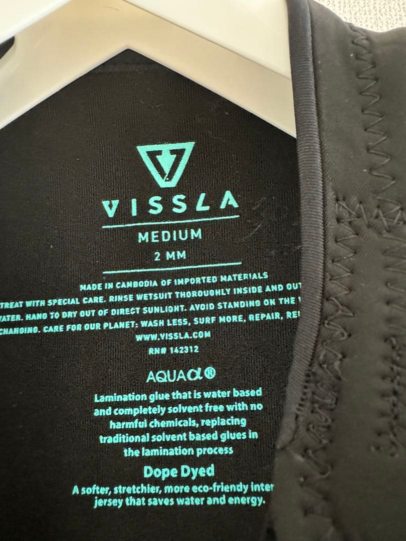 VISSLA ロングジョン THE SEVEN SEAS 2-2 正規品 L