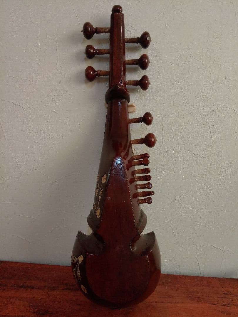 希少アンティーク サロード サロッド SAROD 民族楽器 シタール タンプーラ