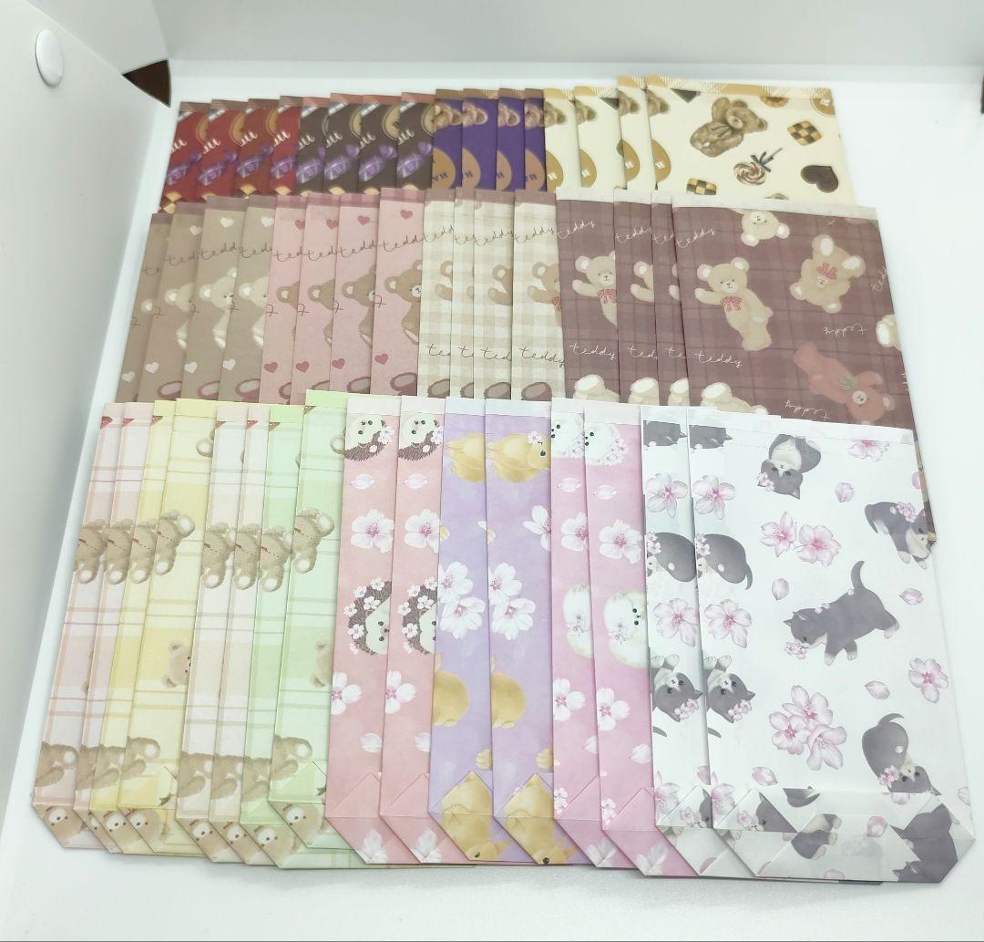 user_6284f803　アニマル柄　ハンドメイド　手作り　ラッピング袋