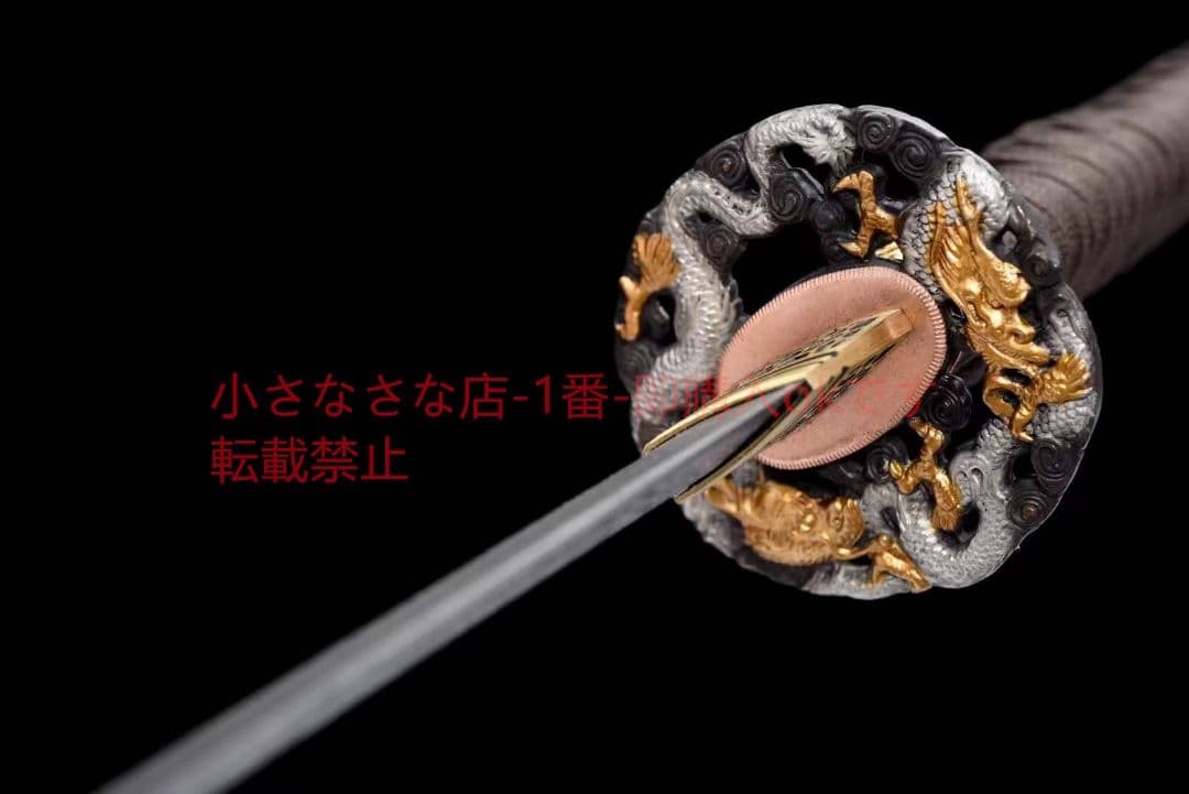 【2色の竜武士】古兵器 武具 刀装具 日本刀 模造刀 居合刀
