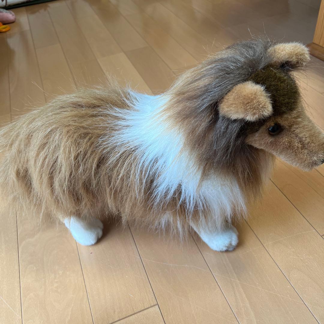 レア　シェルティ　ぬいぐるみ　シェットランドシープドッグ