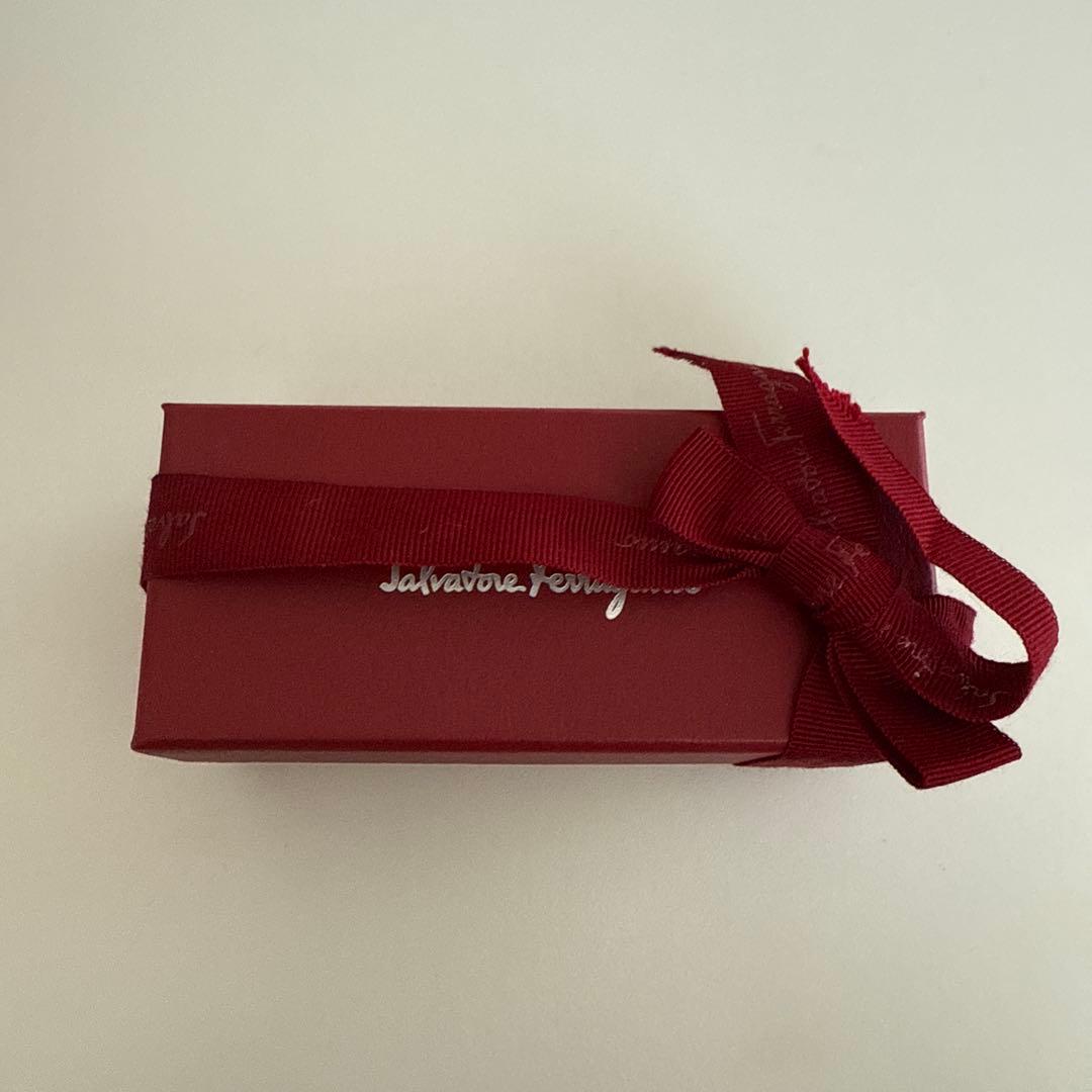 Salvatore Ferragamo ブラックリボンバレッタ