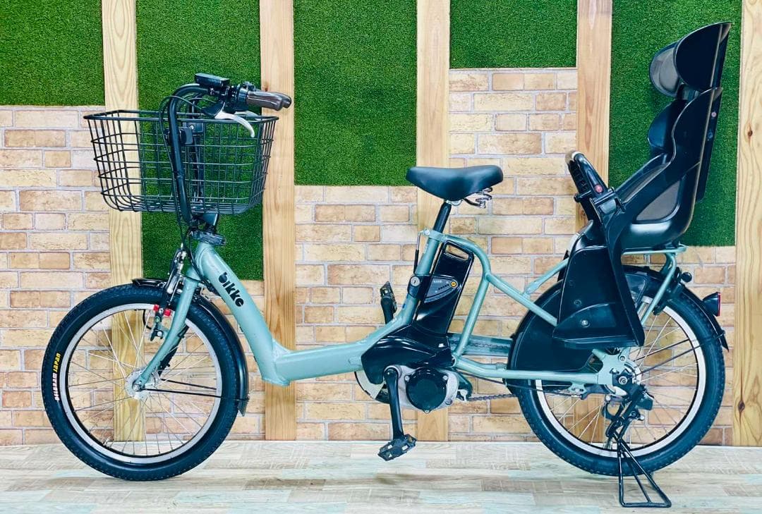 愛知静岡配送可 激レアカラー ビッケ 子供乗せ電動アシスト自転車 H1531