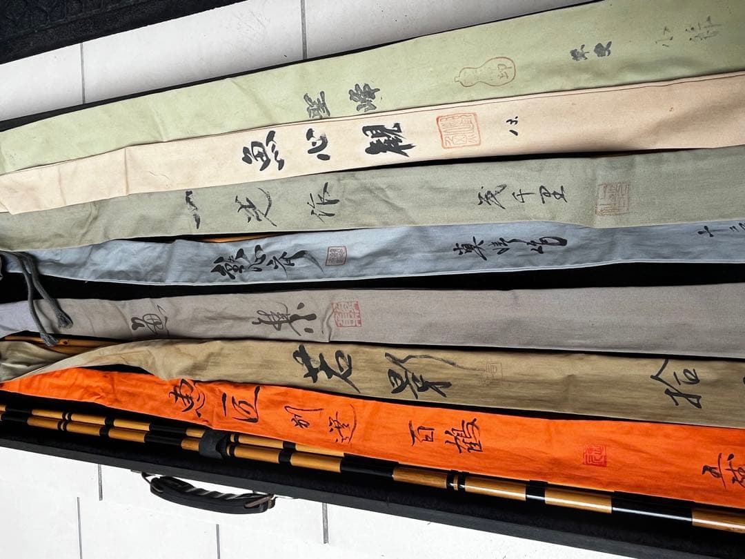 ヘラブナ用和竿6本セット