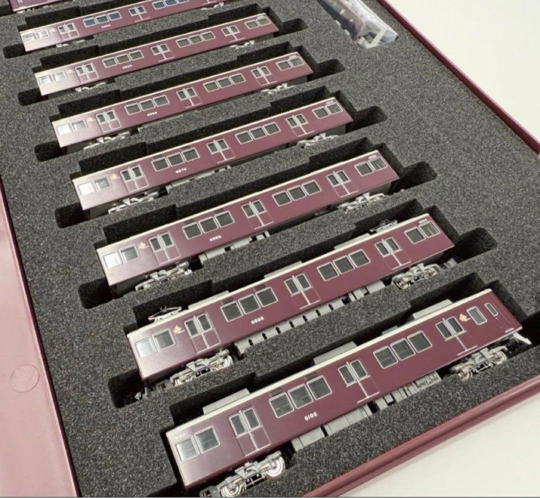 新品　【鉄道模型】 能勢電鉄6000系（6002編成）8両編成セット　動力付き