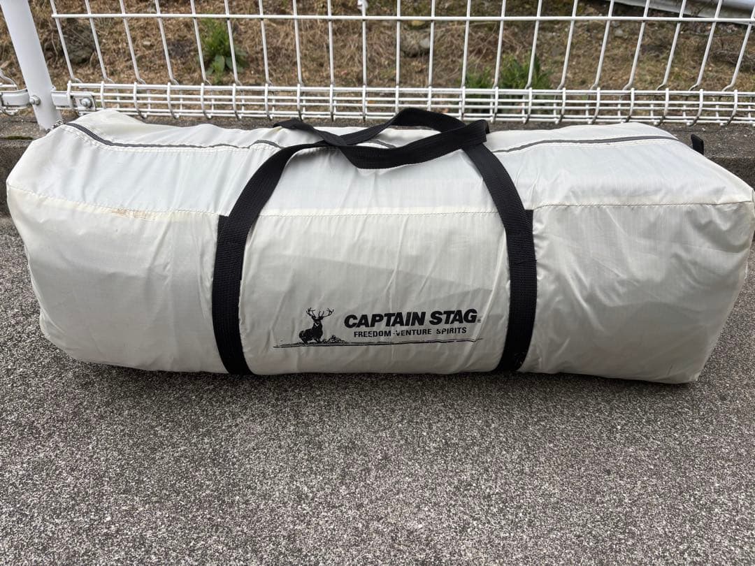 1回のみ使用⭐︎ワンポールテント 7〜8人用キャプテンスタッグ専用グランドシート付