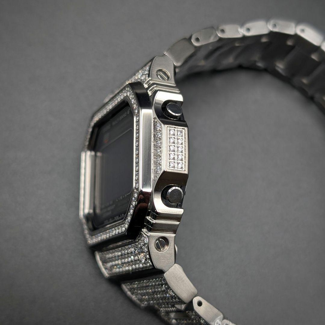 美品 G-SHOCK GWM5610U 電波ソーラー ダイヤ風装飾 フルメタル