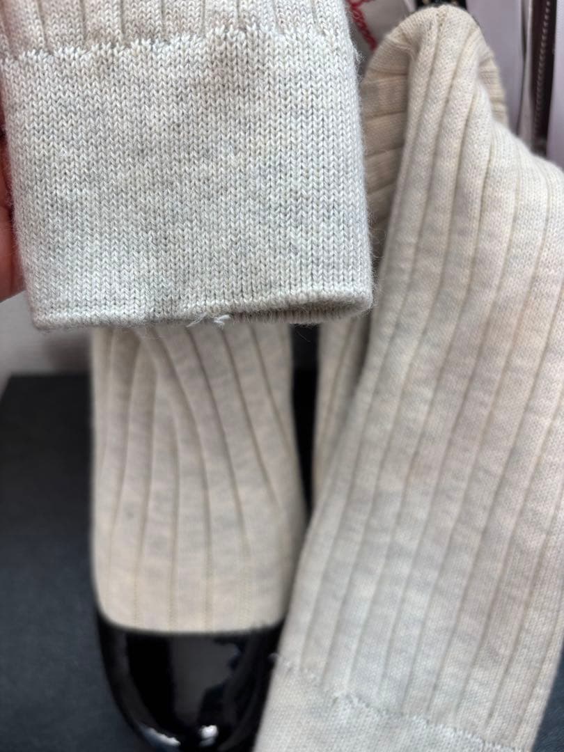 CHANEL ニット ソックスブーティ