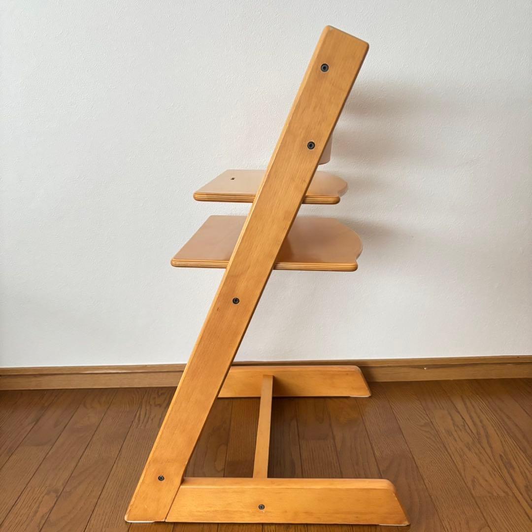 ストッケ　トリップ トラップ　ベビーチェア+ベビーセット　ナチュラル　S/N3④