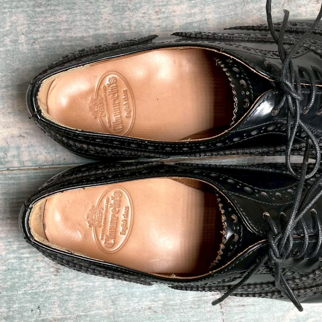 超美品 Church's チャーチ BURWOOD WG ドレスシューズ 23