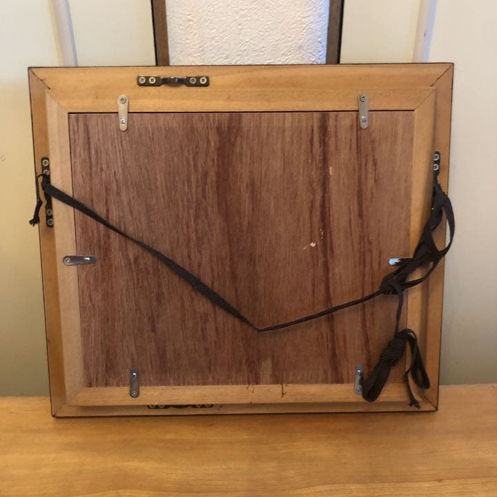 アンティーク　ボタン額入