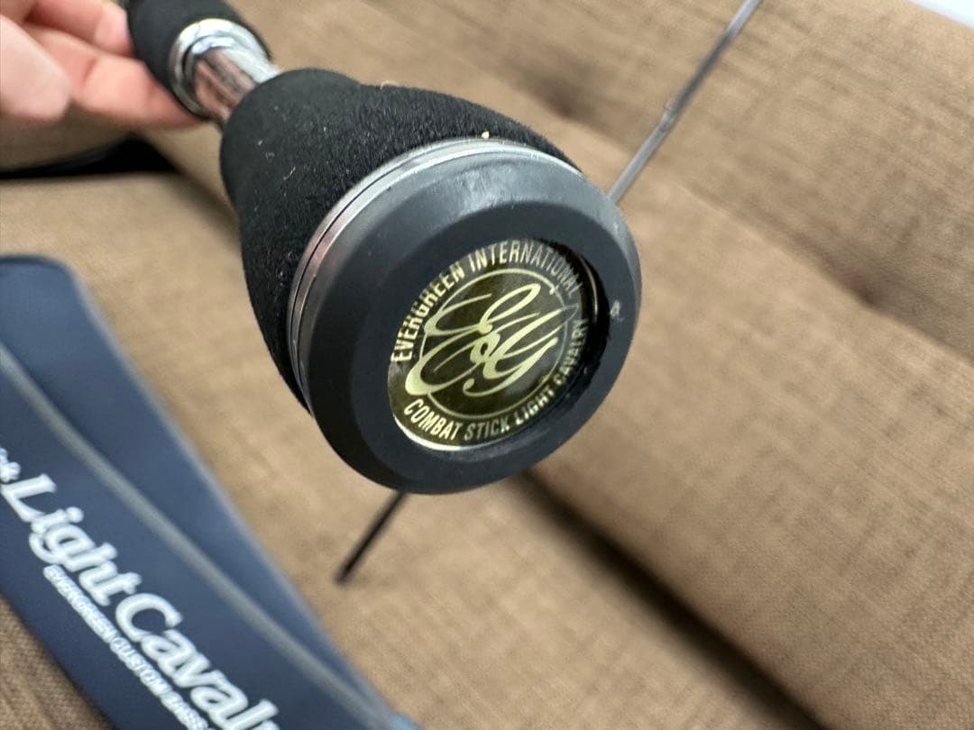 ②【美品】エバーグリーン ライトキャバルリー CLCC-68ML 釣竿