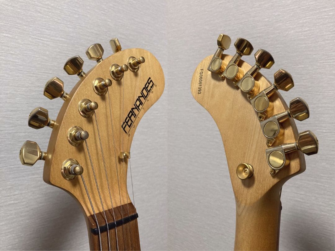 美品 FERNANDES DIGI-ZO HYPER WR ZO-3 改良済み