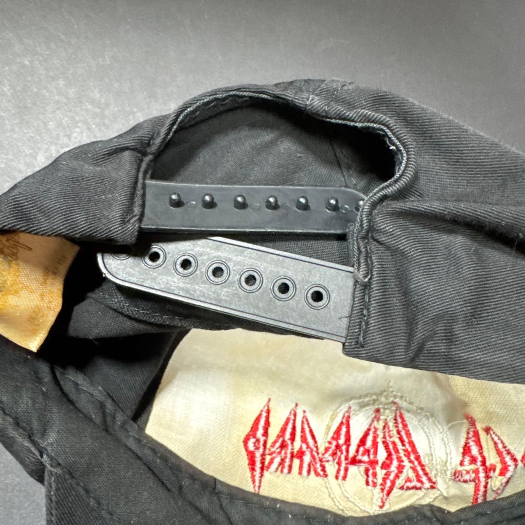 デフレパード def leppard キャップ