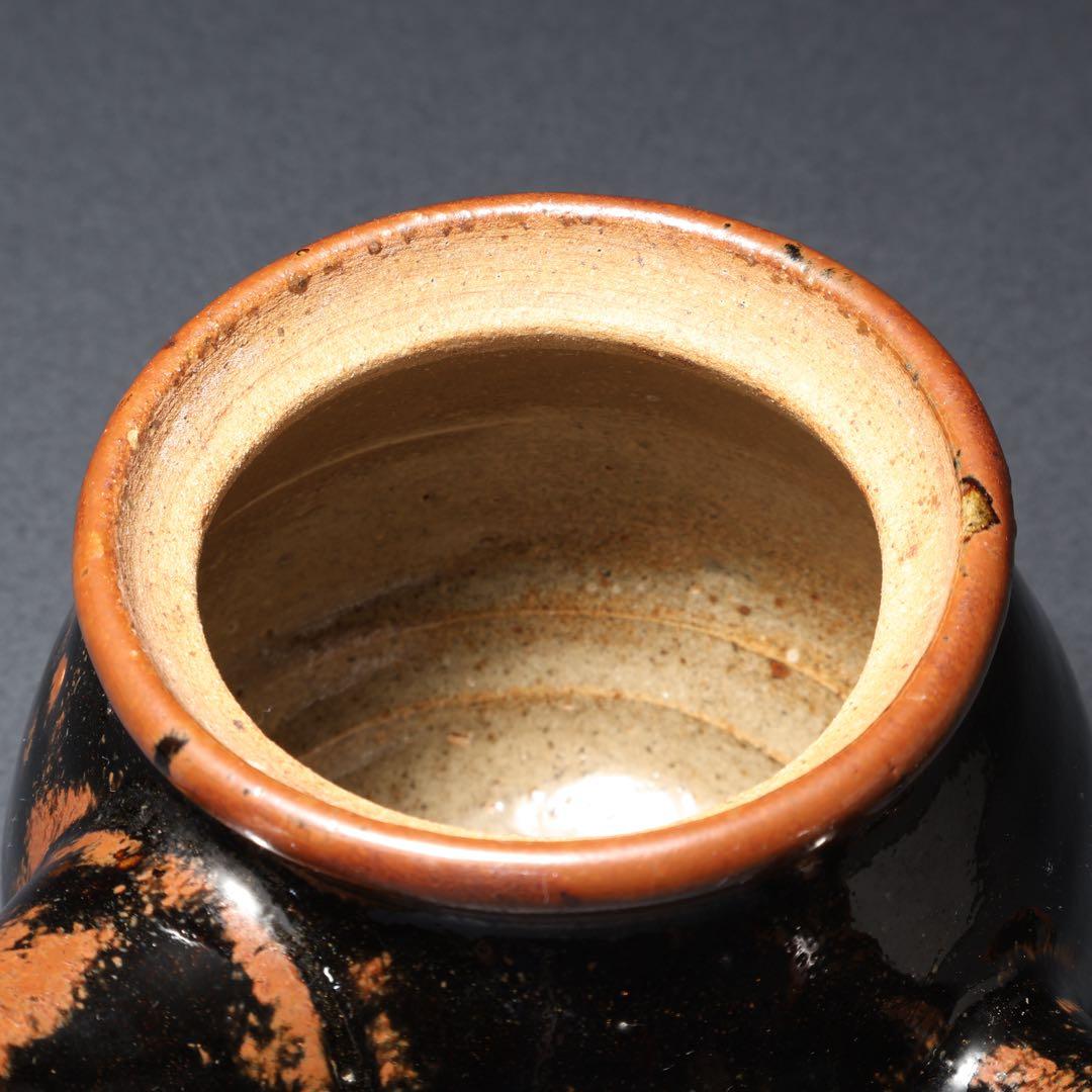 浜田庄司　黒釉急須　人間国宝　民藝　R1615K2