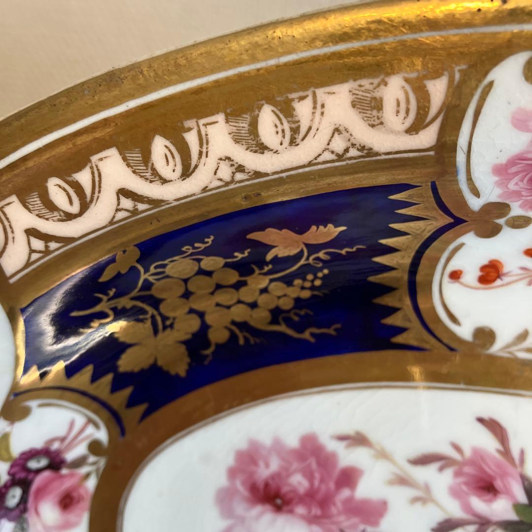 英国アンティーク　Goddenコレクション　リッジウェイ薔薇のサービスプレート