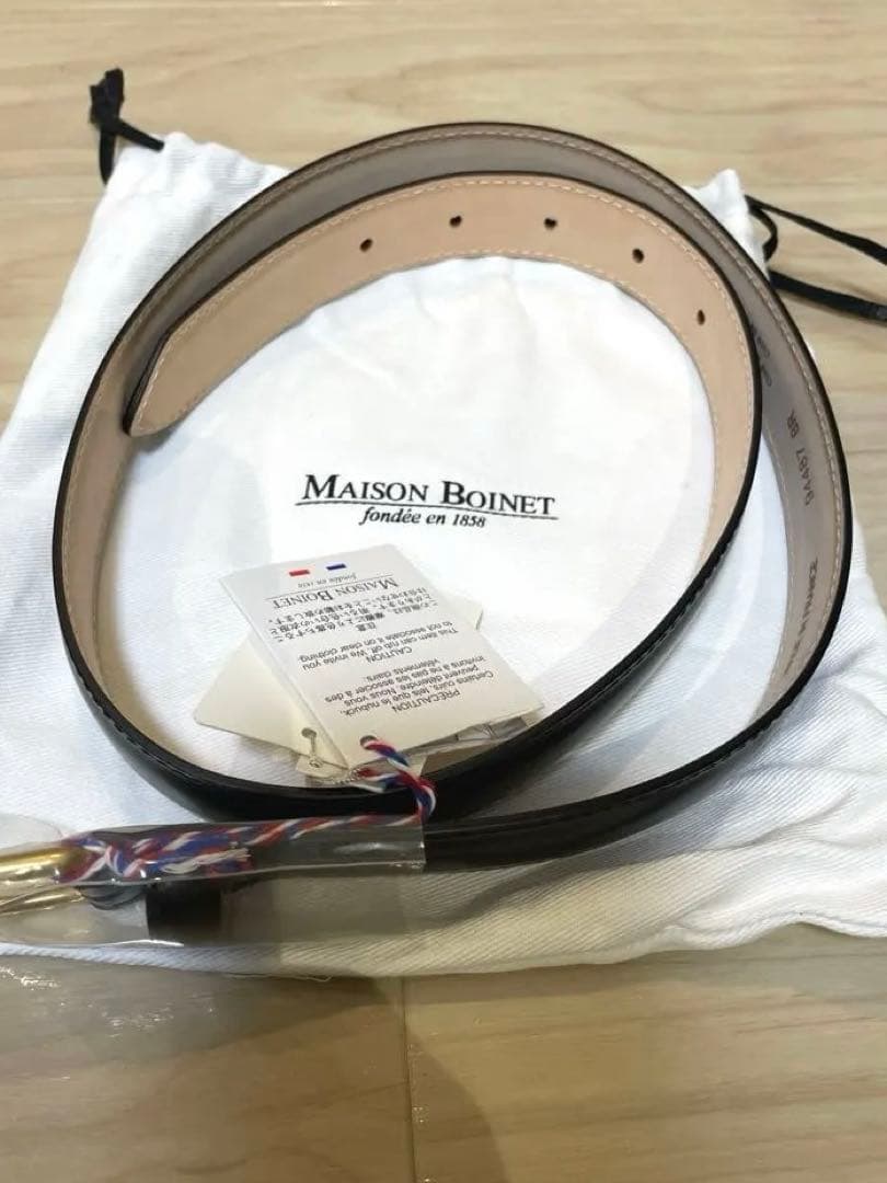 MAISON BOINET クラシックベルト 94487 BR