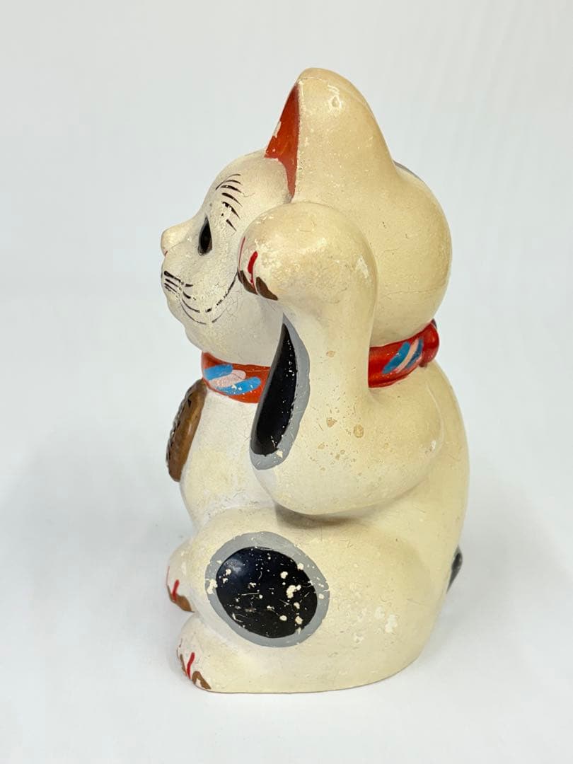 まねきねこ 招き猫 縁起物 貯金箱 猫 アンティーク レトロ