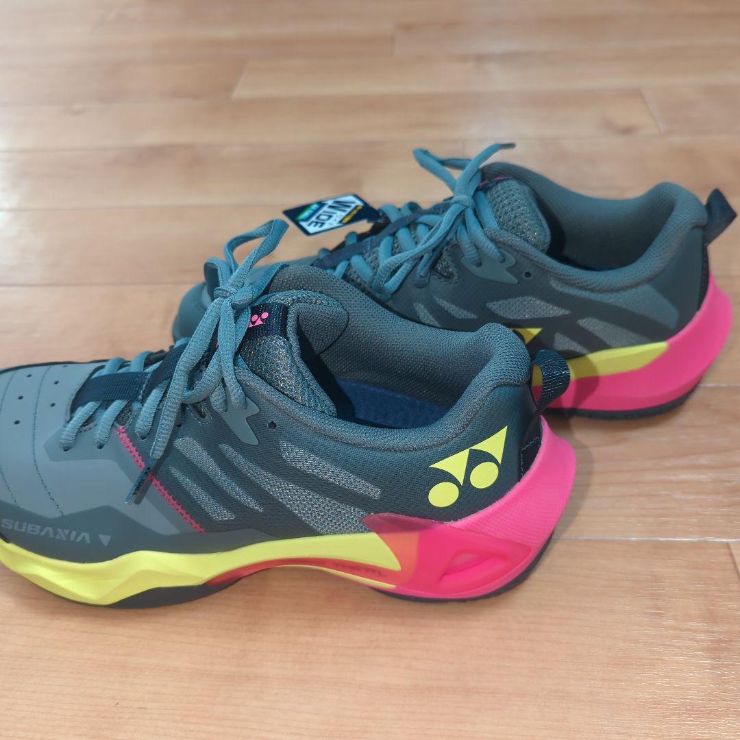 【290】25cm YONEX サブアクシアGTワイド バドミントンシューズ