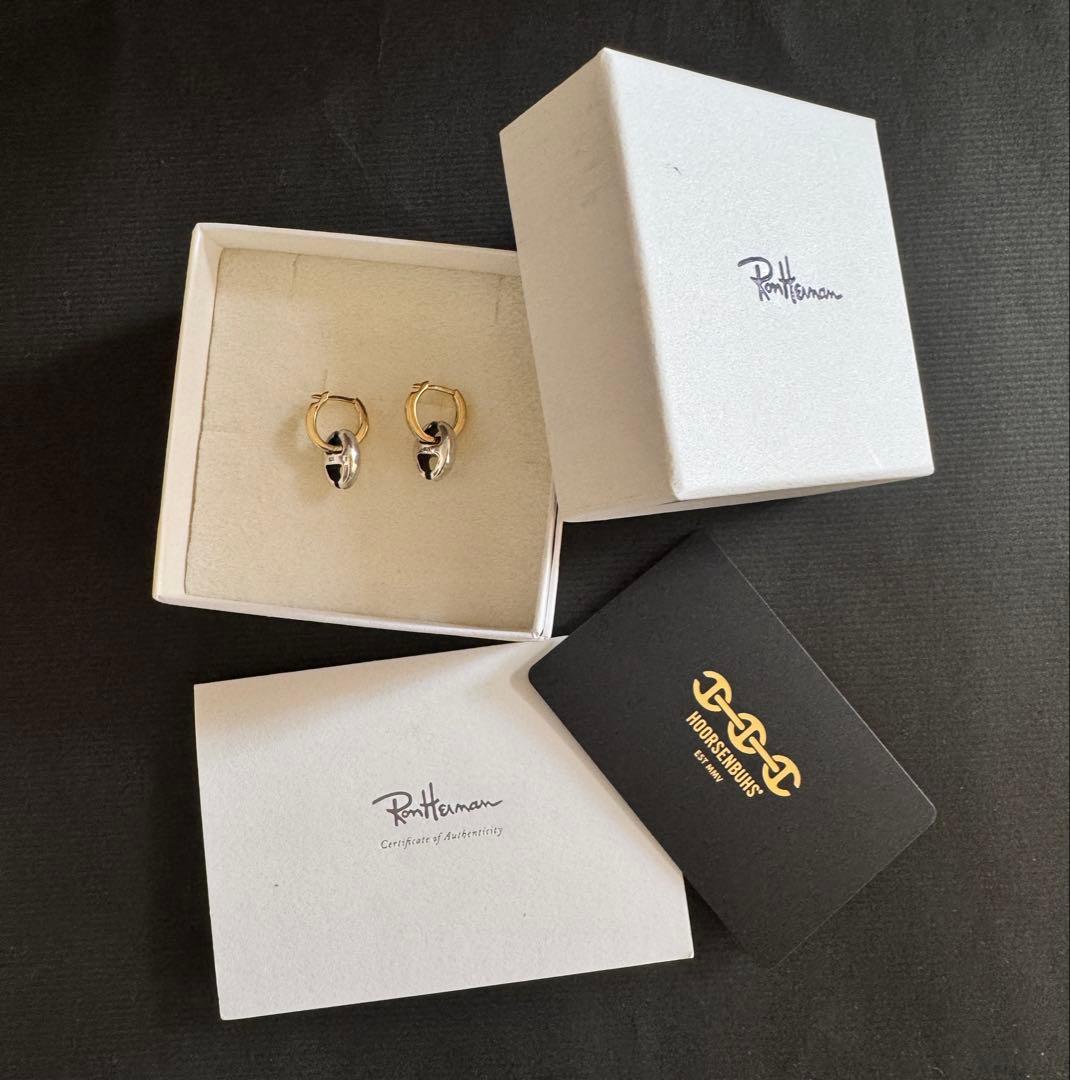 のらねこてす！ご注意ください。HOORSENBUHS ピアス