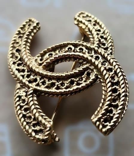 CHANEL シャネル　ブローチ　ココマーク　ヴィンテージ