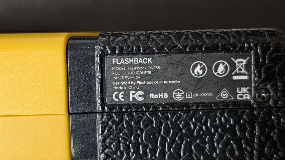 デジタルカメラ Flashback one35 (yellow)