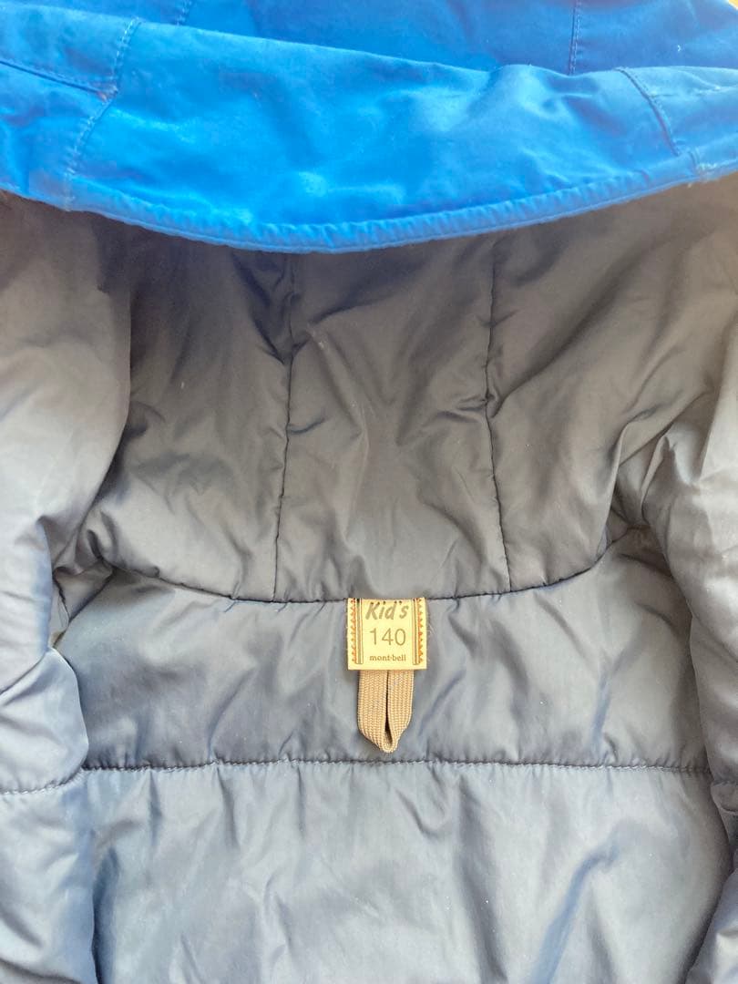 mont-bell スキーウェア 140 上下セット　パウダーステップパーカー