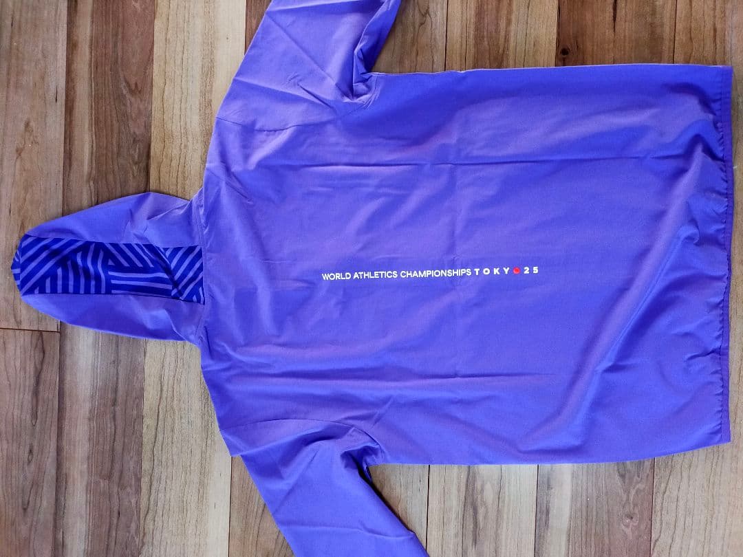 ふ*こ様 世界陸上東京2025 公式　 ウインドブレーカー　 アシックス　 ジャ
