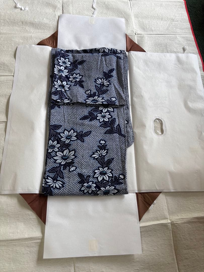 e*s様 有松・鳴海絞り　絞り染め　絞り浴衣　 藍色　紺