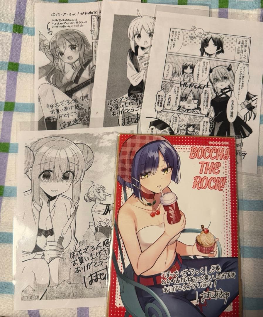 *写真8枚　ぼざろ　ぼっち・ざ・ろっく　ブロマイド　セット