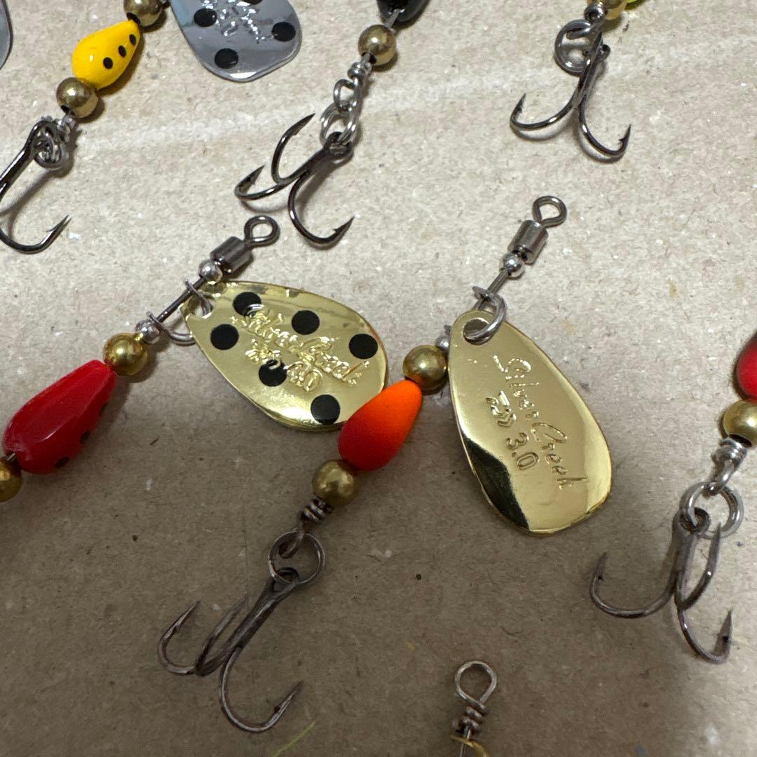 シルバークリーク8個 ブレットン7個 MIU 計17個セット 管釣り トラウト