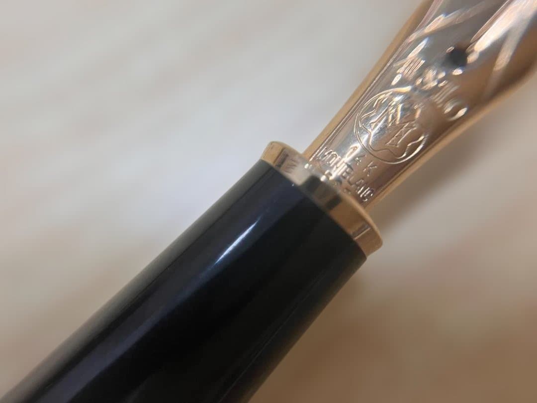 y*n様 未使用品！吸入式 モンブラン 万年筆 マイスターシュティックNo.14