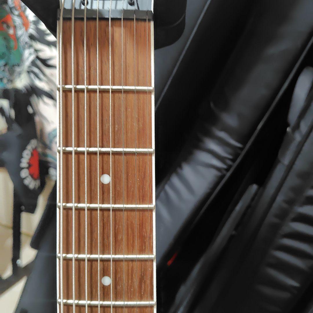 Ibanez8弦 エレキギター ブラック 24フレット